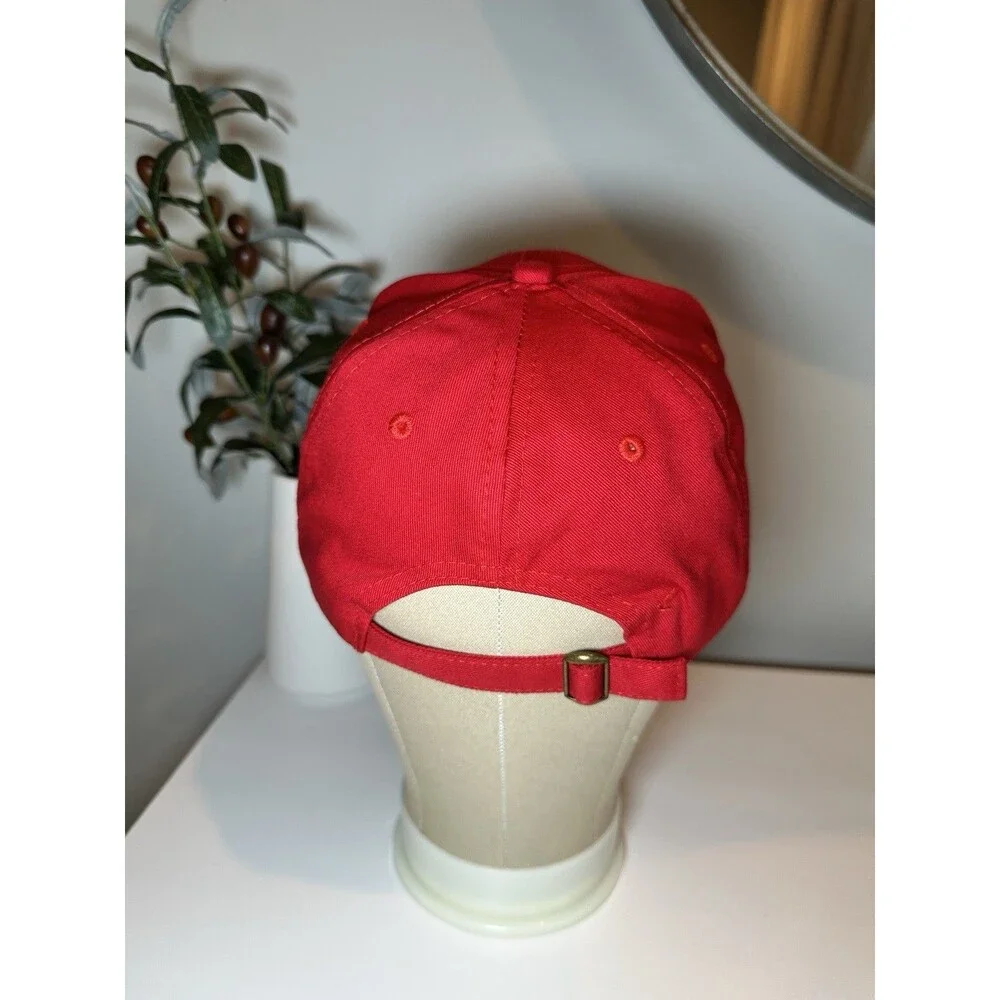 Bubba Gump Shrimp Co Hat Red Snapback Forrest Gump Movie Costume Cap
